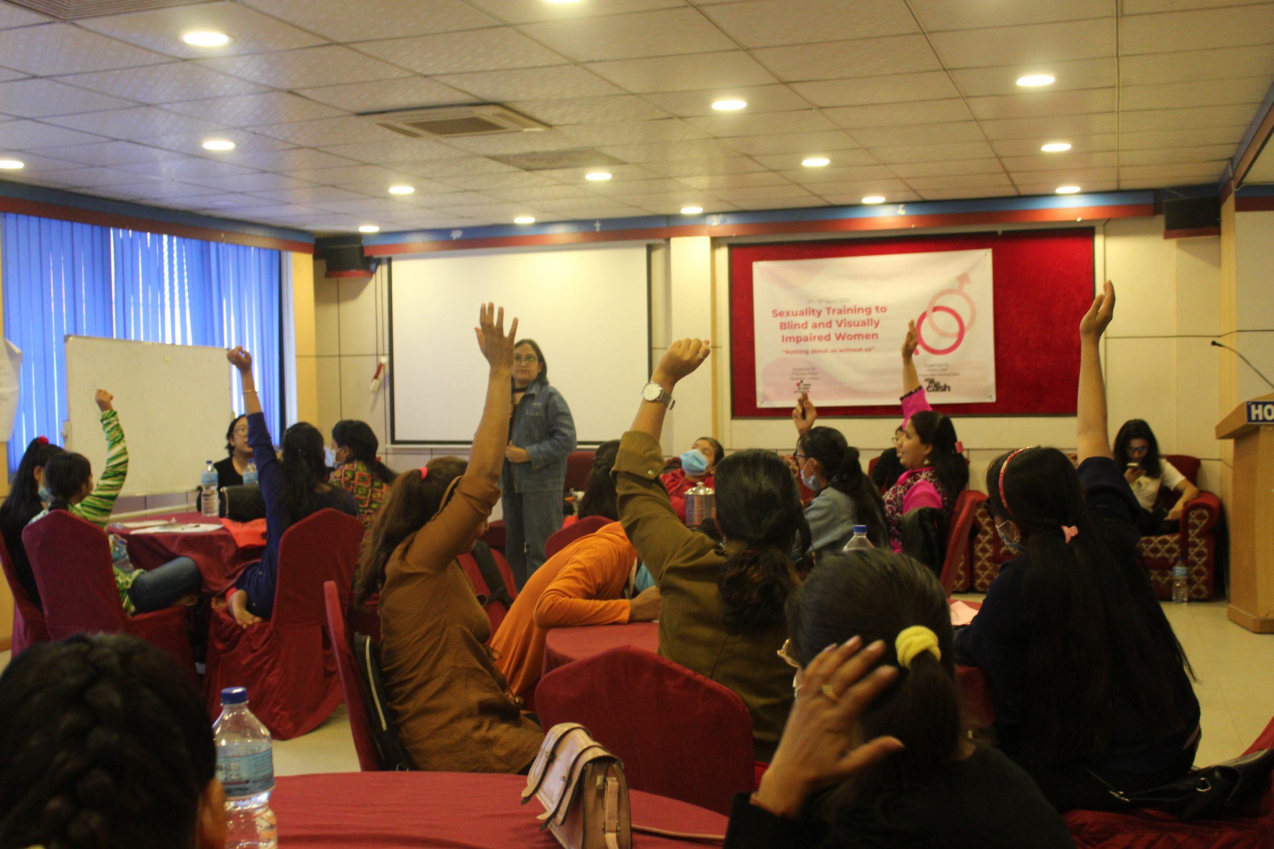 Prayatna Nepal team and participants