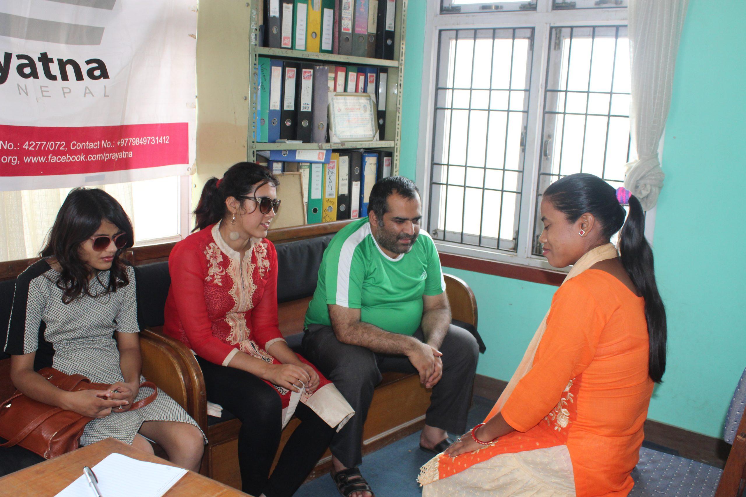 Practicing interview