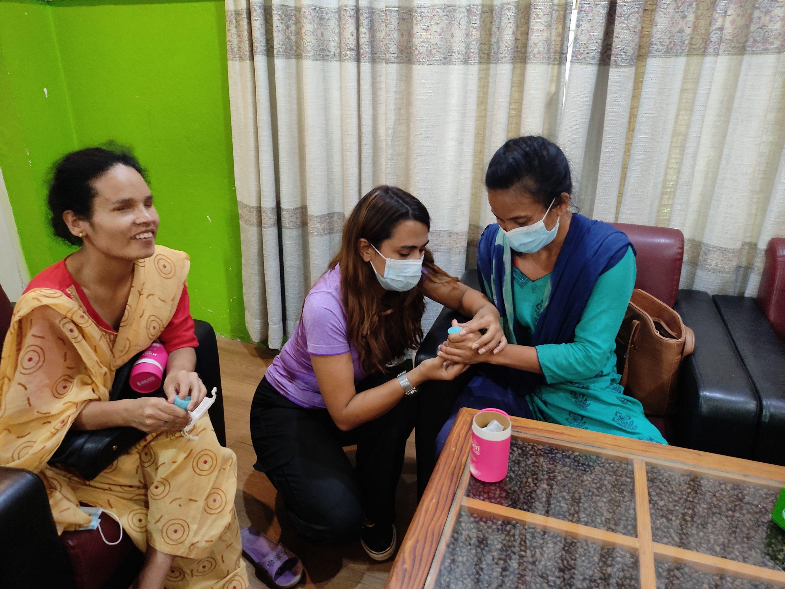 Menstrual Hygiene Management Workshop for Visually Impaired Women