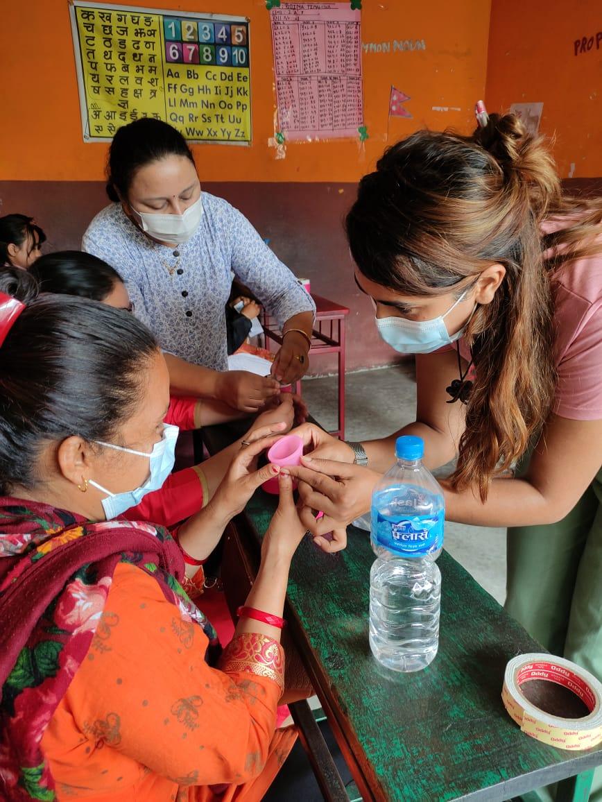 Menstrual Hygiene Management Workshop for Visually Impaired Women