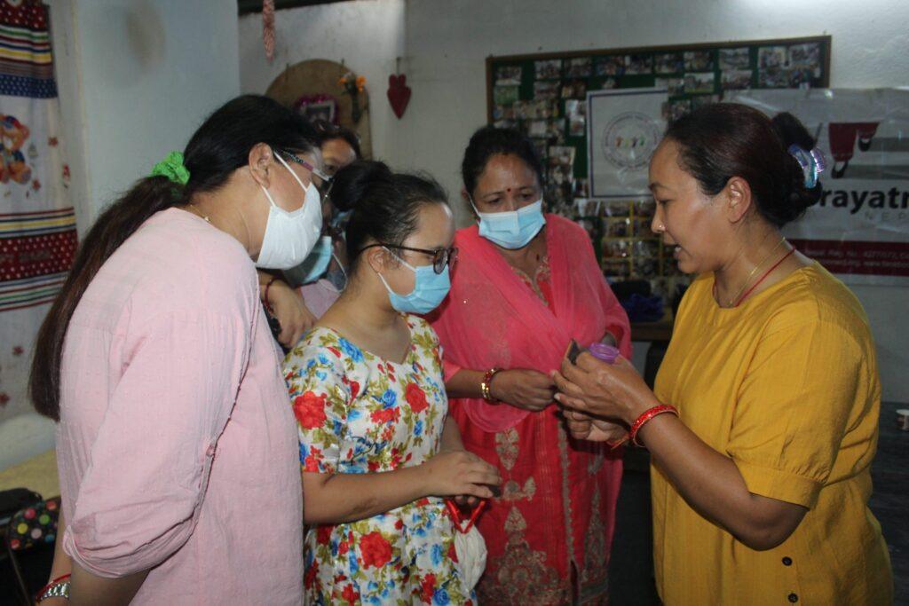 Menstrural Hygiene Management training