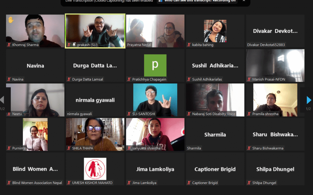 Consultation meeting with OPDs