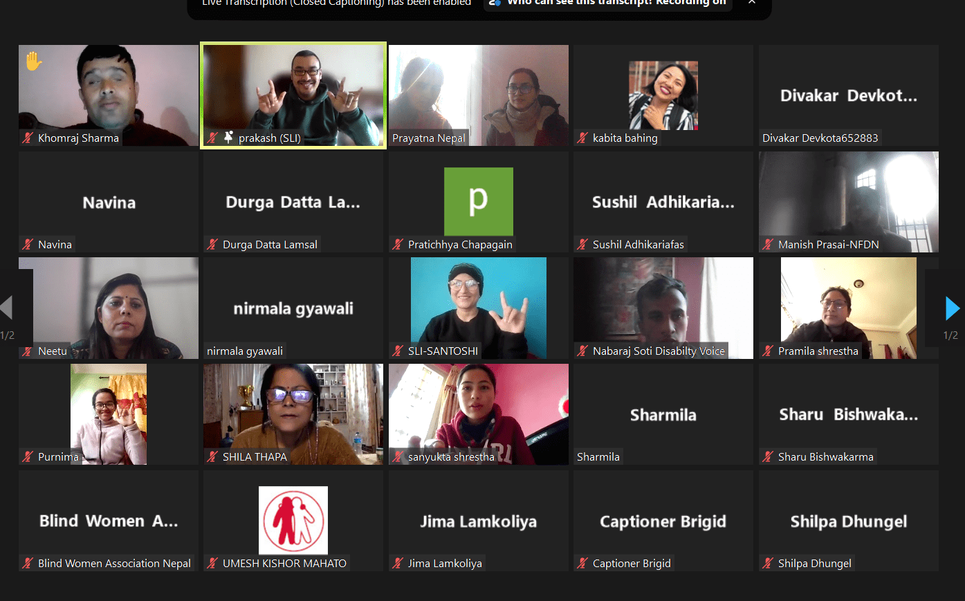 Consultation Meeting with OPDs