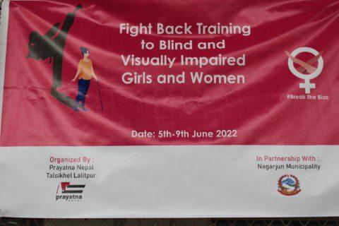 Fight back training 5th-9th June,2022