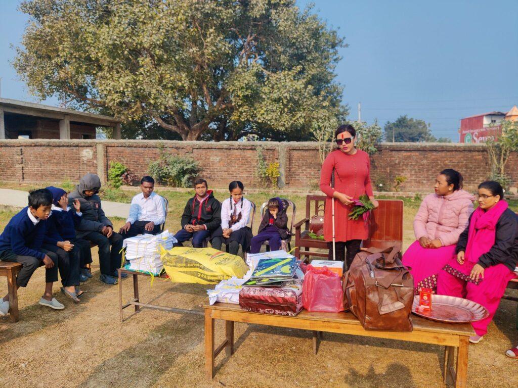 Education materials distribution