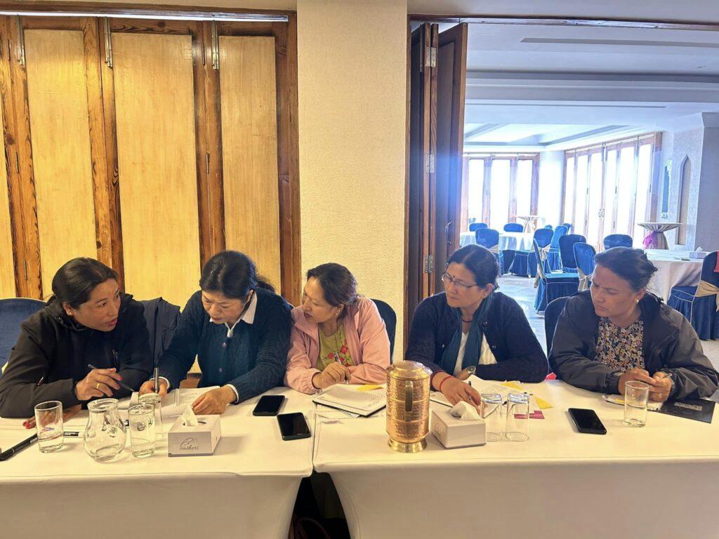 Participants engaging on Group work