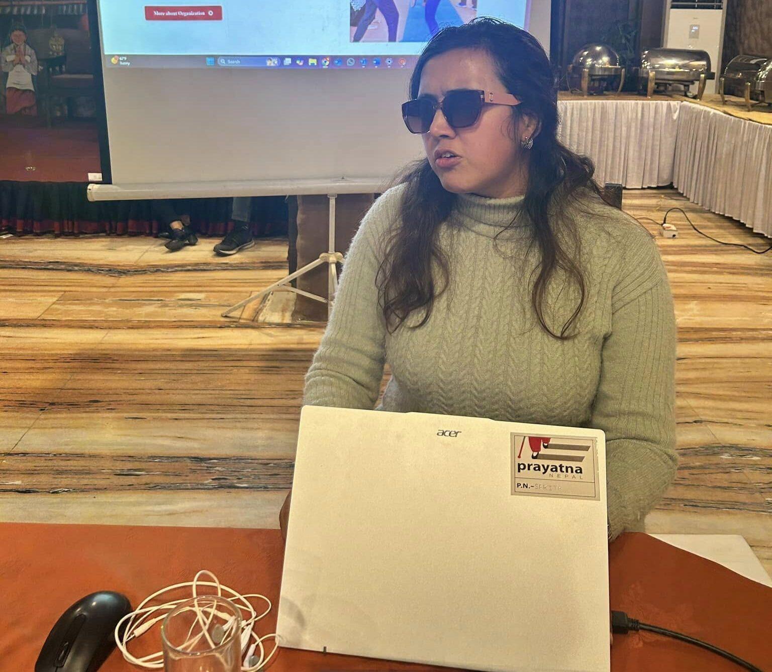 Prayatna Nepal team and participants